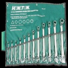 Honiton Honidriver Double Ring Wrench Set - 12pcs